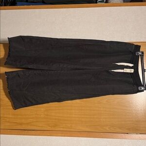 Aerie Black Wide Leg Pants